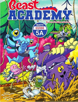 Cover of Art of Problem Solving Beast Academy 5A Guide and Practice Book