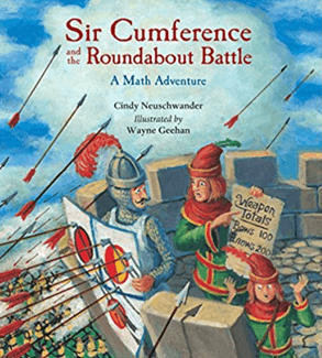 Cover of Sir Cumference and the Roundabout Battle
