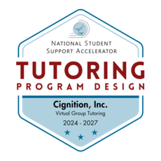 NSSA Tutoring Program Design Badge awarded to Cignition