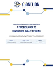 Cover of A Practical Guide to Funding High-Impact Tutoring