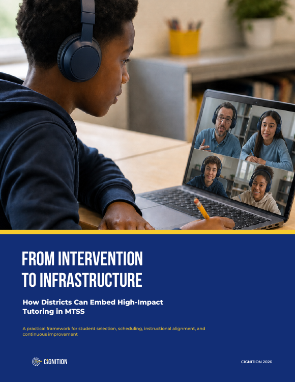 Cover of How Districts Can Embed High-Impact Tutoring in MTSS